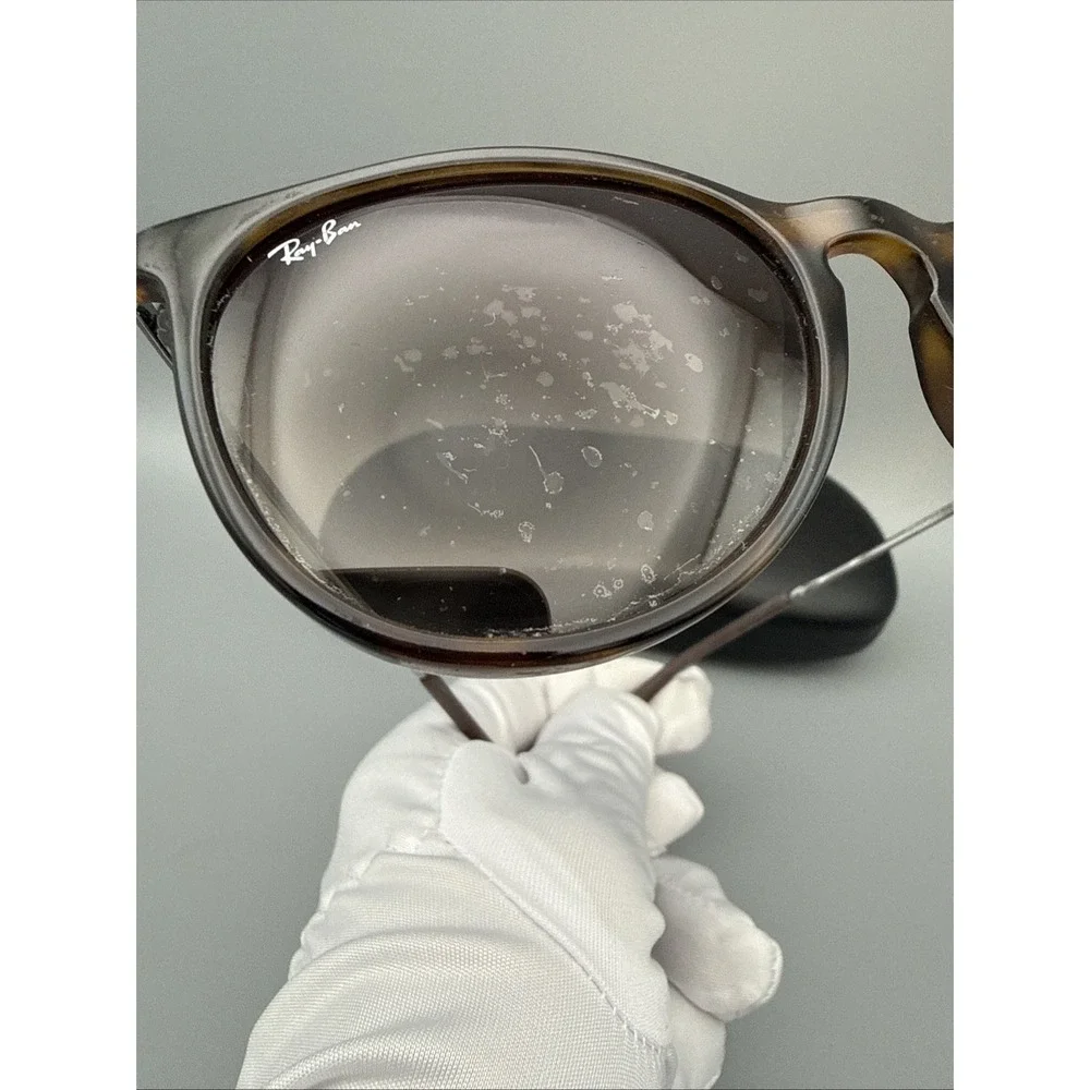 Ray-Ban Erika RB4171 Polarized Tortoise Brown Sunglasses 865/13 Brown Lens &Case